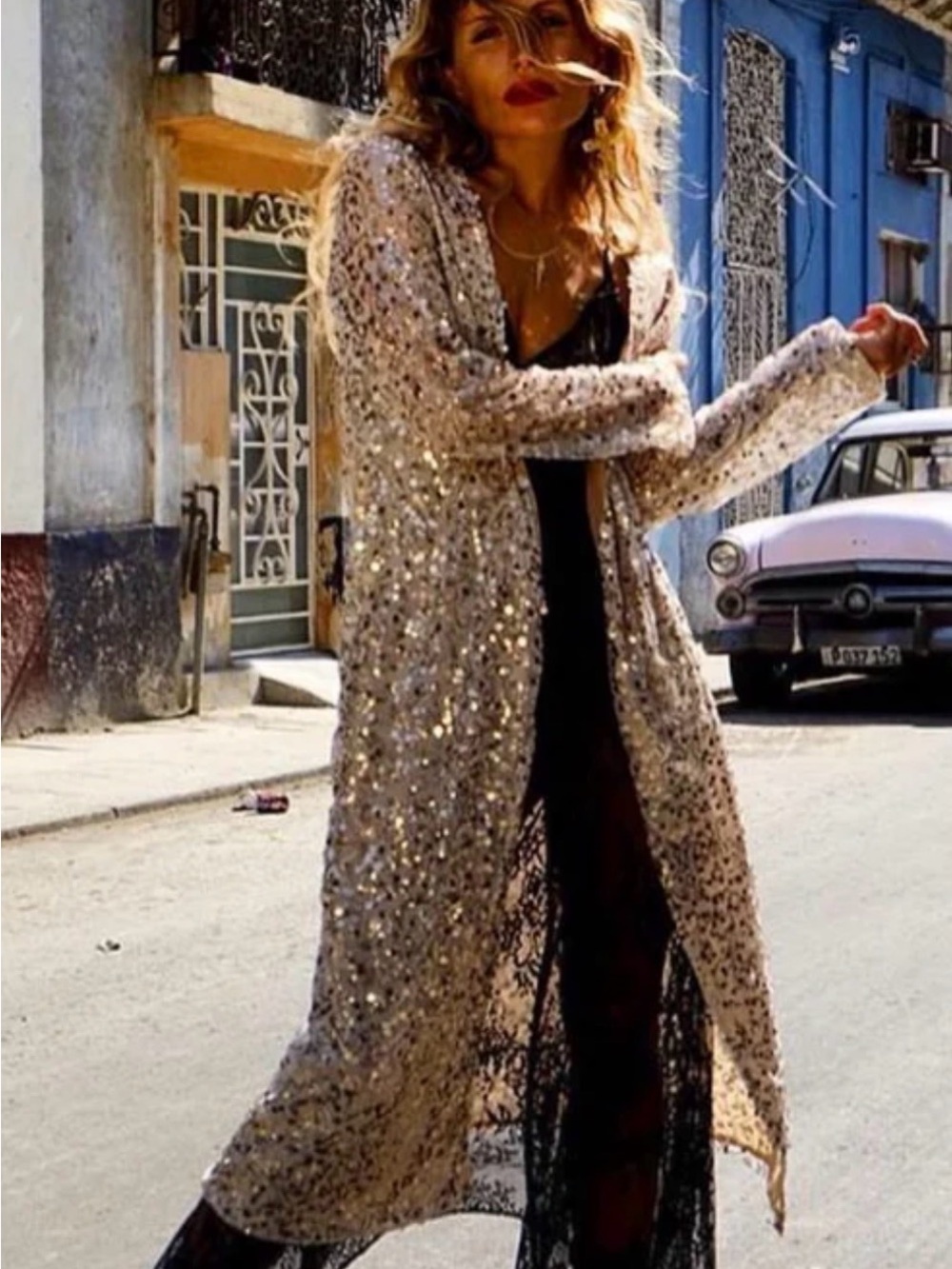 Rat & Boa Sienna Gold Duster